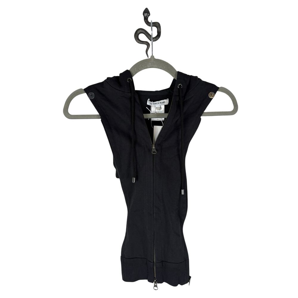 Veronica Beard Hoodie Dickey French Terry Athleisure Streetwear Casual Sz 00-14 - Picture 3 of 9